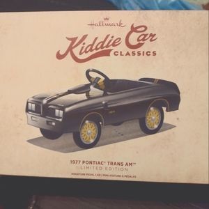 Hallmark kiddie car 1977 Pontiac Trans am